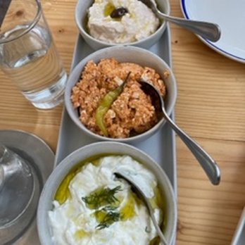 Mandolin Aegean Bistro - Greek Sampler - Mediterranean Near Me - Miami, Florida