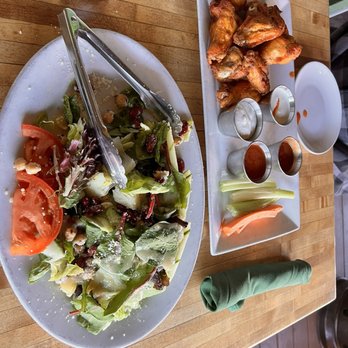 Hideaway House - House salad and Tree House Wings - Pizza Near Me - Sedona, Arizona Hideaway House - House salad and Tree House Wings - Pizza Near Me - Sedona, Arizona