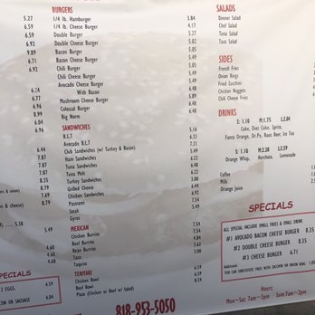 Norm's Hamburger - Burgers Near Me - Burbank, California