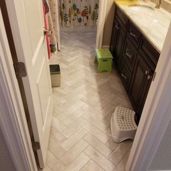 Handyman Done Right - New tile in Bathroom - Handyman Near Me - Gilbert, Arizona