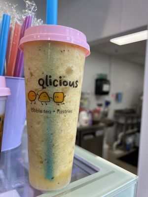MILK TEA  Amazon.com : Green Apple Bubble Milk Tea Instant 3in1 Powder