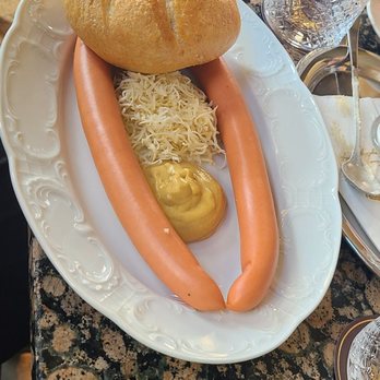 Café Schwarzenberg - Sausage and horseradish (and mustard). - Cafes Near Me - Vienna, 9 Café Schwarzenberg - Sausage and horseradish (and mustard). - Cafes Near Me - Vienna, 9