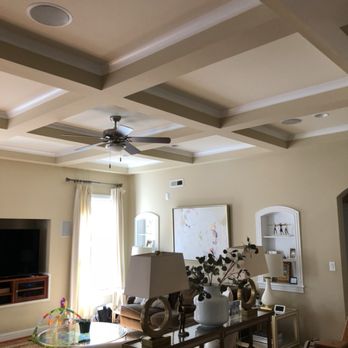 The Beach Painter - This was a family room with lots of details, turned out nice. - Painters Near Me The Beach Painter - This was a family room with lots of details, turned out nice. - Painters Near Me
