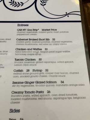 Menu photo 1 Oscar's Restaurant Charlotte, NC Menu photo 1 Oscar's Restaurant Charlotte, NC
