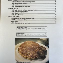 Crossroads Diner - Menu as of 4/18/25