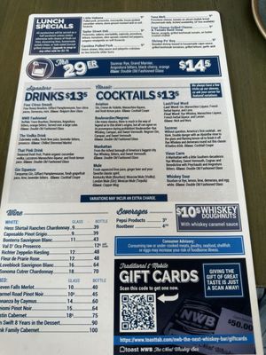 Menu photo 8 NWB Next Whiskey Bar Plainfield Plainfield, IL Menu photo 8 NWB Next Whiskey Bar Plainfield Plainfield, IL