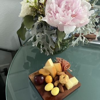 Salty Beach Charcuterie Boards - Fresh Cheese, chocolate, lemonchello, cashew, cherry,olives, and fresh salami. - Food Delivery Services Near Me