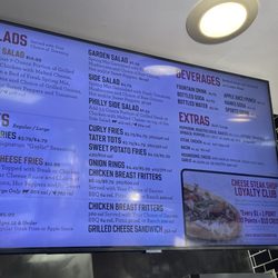 The Cheese Steak Shop - Menu