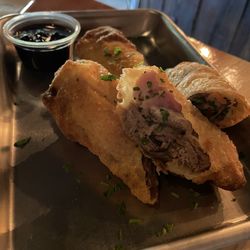Brews Brothers Studio City - Brisket egg rolls