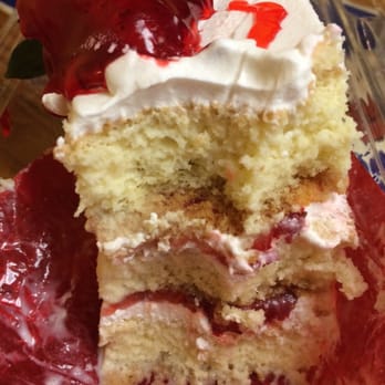 Panaderia Chuy’s - Tres leeches with fresh strawberries!!! I've never had it this way before and it tastes heavenly!! - Bakeries Near Me - Austin, Texas