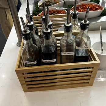 Shabu En - Sauce bar bottles - Hot Pot Near Me - Houston, Texas Shabu En - Sauce bar bottles - Hot Pot Near Me - Houston, Texas