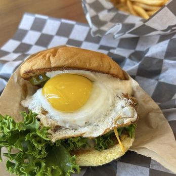 Oh G Burger - Single with an egg - Burgers Near Me - Oakland, California Oh G Burger - Single with an egg - Burgers Near Me - Oakland, California