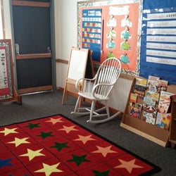 Alpine Co-op Preschool - Our lovely circle time area!