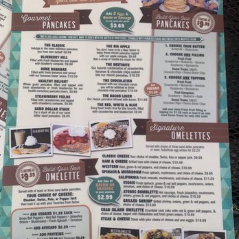 The Pancakery - Menu - Breakfast & Brunch Near Me - Destin, Florida
