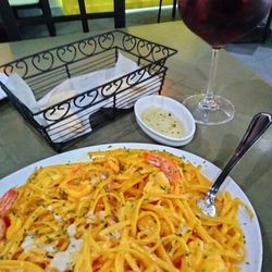 Mr. Chicken - My favorite creamy shrimp & watermelon sangria!