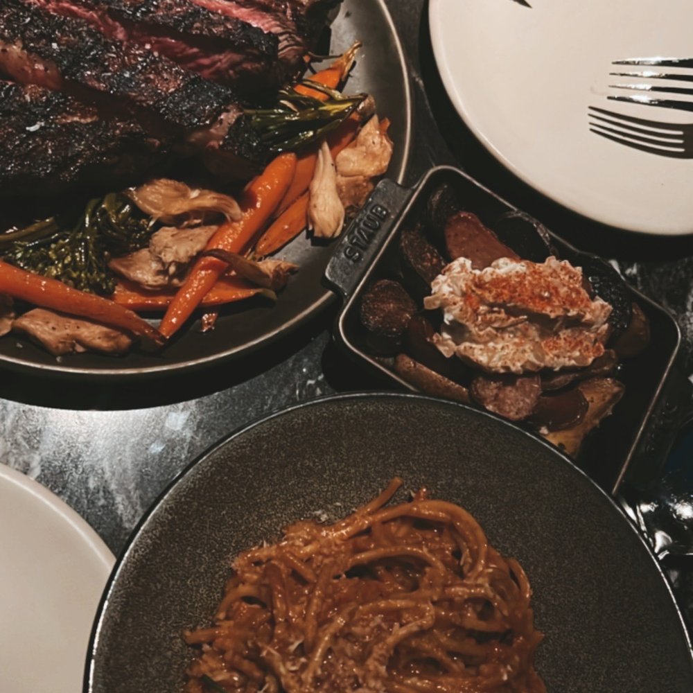 Handle - The Baller Steak / Bucatini / Duck Fat Potatoes - New American Near Me - Park City, Utah Handle - The Baller Steak / Bucatini / Duck Fat Potatoes - New American Near Me - Park City, Utah