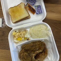 Joe and Debs Wings - Pork Chop Plate