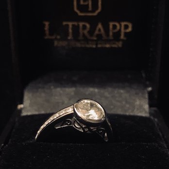 L.Trapp Jewelry Design - My custom engagement ring in platinum from L. Trapp Jewelry Design Scottsdale, Arizona - Jewelry Repair Near Me - Scottsdale, Arizona