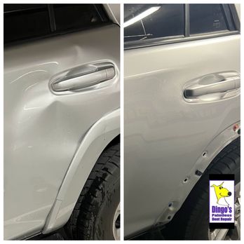 Dents2Go - "Improved" #Dent 14 #Toyota #4Runner http://dingospdr.com #Atlanta #Dings #HailDamage 6788736969 - Mobile Dent Repair Near Me - Snellville, Georgia Dents2Go - "Improved" #Dent 14 #Toyota #4Runner http://dingospdr.com #Atlanta #Dings #HailDamage 6788736969 - Mobile Dent Repair Near Me - Snellville, Georgia