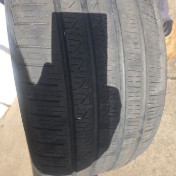 Williards Auto Repair - Look at right of tire. That's 60%??!! - Auto Repair Near Me - Holly, Michigan Williards Auto Repair - Look at right of tire. That's 60%??!! - Auto Repair Near Me - Holly, Michigan