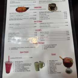 Menu Menu