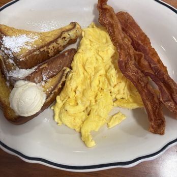 Anna Miller's - French Toast Combo with Bacon and Eggs - Bakeries Near Me - Aiea, Hawaii Anna Miller's - French Toast Combo with Bacon and Eggs - Bakeries Near Me - Aiea, Hawaii