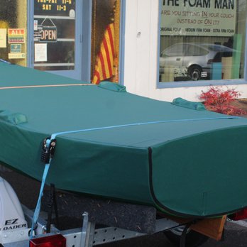 The Foam Man - Now through our canvas division, Canvas Enclosures Now (C.E.N.), we have you covered. Boat tops, mooring covers, side curtains & more! - Furniture Reupholstery Near Me - Corvallis, Oregon
