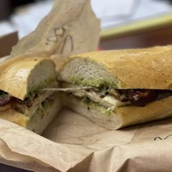 Sonoma Sourdough Sandwiches - 28. Chicken Pesto add bacon