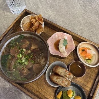 Me’Khun Delicacies - Chef's Favorite Set: Beef Stew Noodle Soup - Thai Near Me - Katy, Texas