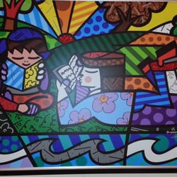 ROMERO BRITTO joins in autism awareness.
