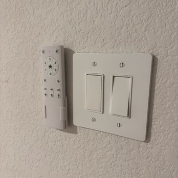 ATX Electrical Services - Added fan remote by light switch - Electricians Near Me - Austin, Texas
