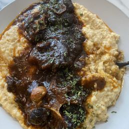 Oxtails with Oxtail & Grits