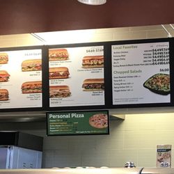 Subway - Menu