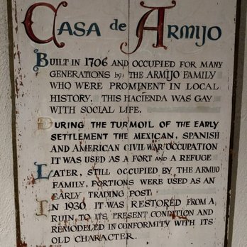 AbqTours - Sign outside one of the stops on the Old Town Ghost Tour. - Historical Tours Near Me - Albuquerque, New Mexico