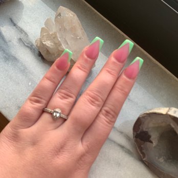 Elite Nails Spa - Hello perfect watermelon Gel acrylics' - Nail Salons Near Me - Pompano Beach, Florida Elite Nails Spa - Hello perfect watermelon Gel acrylics' - Nail Salons Near Me - Pompano Beach, Florida