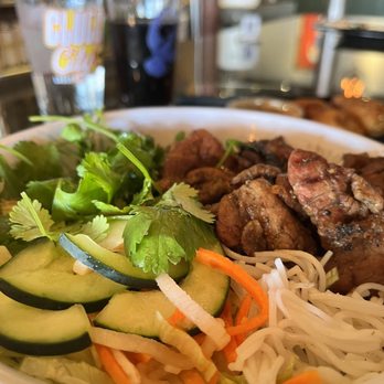 Nobi Public House - Vermicelli Chargrilled Pork with Egg Roll - Gastropubs Near Me - Webster, Texas Nobi Public House - Vermicelli Chargrilled Pork with Egg Roll - Gastropubs Near Me - Webster, Texas