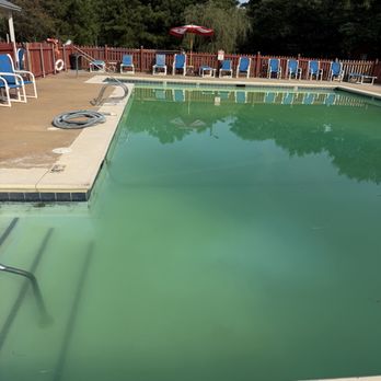 Yogi Bear's Jellystone Park - Green pool near the rec center. - RV Parks Near Me - Bremen, Georgia Yogi Bear's Jellystone Park - Green pool near the rec center. - RV Parks Near Me - Bremen, Georgia
