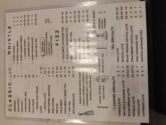 Menu photo 6 Whistle & Fizz New York, NY Menu photo 6 Whistle & Fizz New York, NY