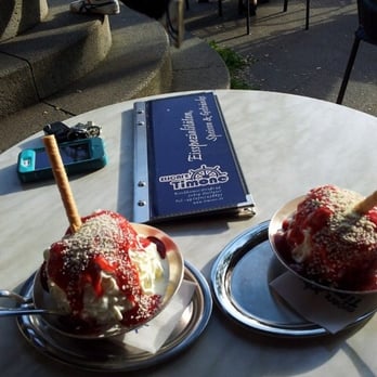 Eiscafé Timone - Spaghetti Eis - Ice Cream & Frozen Yogurt Near Me - Stuttgart, BW