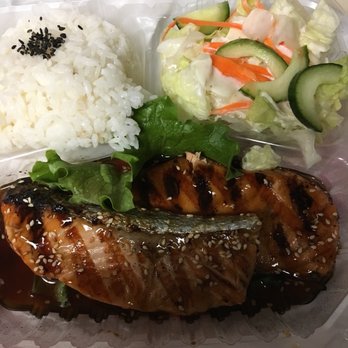 Fat Fish - Grilled teriyaki salmon... - Sushi Bars Near Me - San Leandro, California