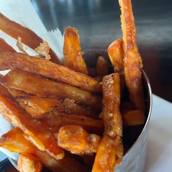Engine No 9 - Sweet Potato Fries close up - Burgers Near Me - Saint Petersburg, Florida