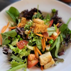 Fresco Kitchen & Grill - Swapped fries for this generous salad!