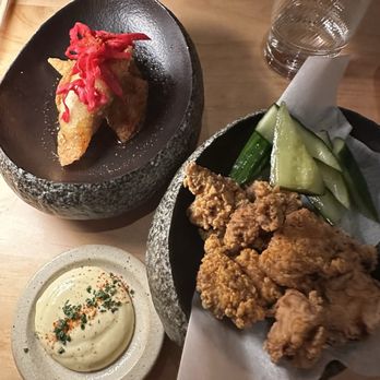 Doko - Chicken foie dumpling, chicken karage - Sushi Bars Near Me - Houston, Texas