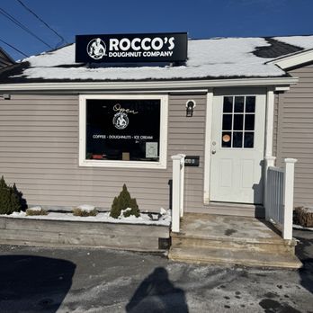 Rocco's Doughnut Company - Store exterior - Donuts Near Me - Auburn, Massachusetts Rocco's Doughnut Company - Store exterior - Donuts Near Me - Auburn, Massachusetts