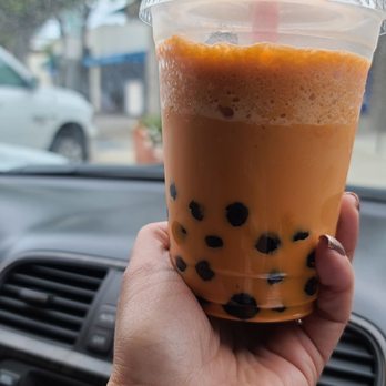 Fruittitude - Thai tea sLush wid doubLe bOobaaas - Bubble Tea Near Me - La Jolla, California Fruittitude - Thai tea sLush wid doubLe bOobaaas - Bubble Tea Near Me - La Jolla, California