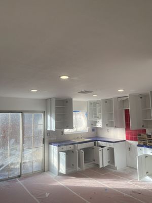 Lights - Added lights to a kitchen