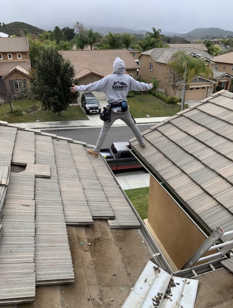 Slide of Dave Kennedy Roofing