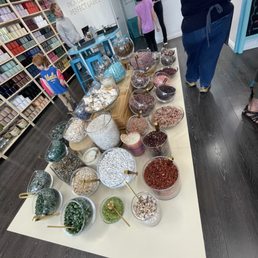 Rocks & pebble options-lots of colors and variety