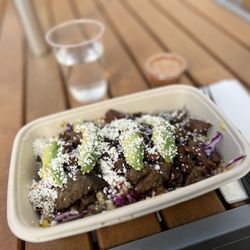 Me Gusta Tacos - Me Gusta bowl - carne asana