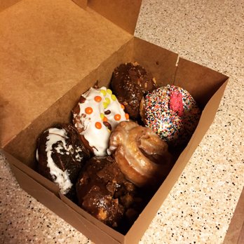 Hurts Donut - Picked out the best looking 6 they had on my visit. Took them home and munched throughout the day! Pretty darn good! - Donuts Near Me - Frisco, Texas Hurts Donut - Picked out the best looking 6 they had on my visit. Took them home and munched throughout the day! Pretty darn good! - Donuts Near Me - Frisco, Texas